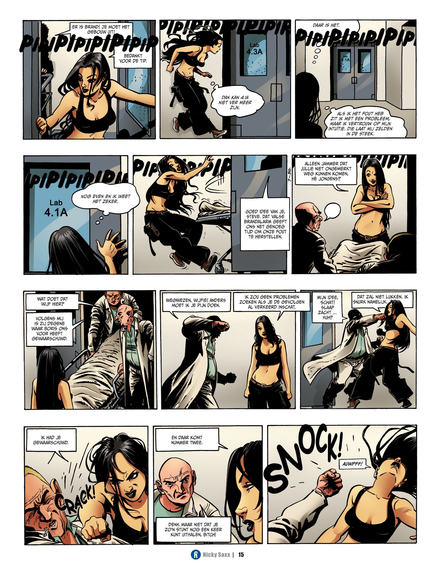 Nicky Saxx - Complot./Loos - deel 4 - softcover