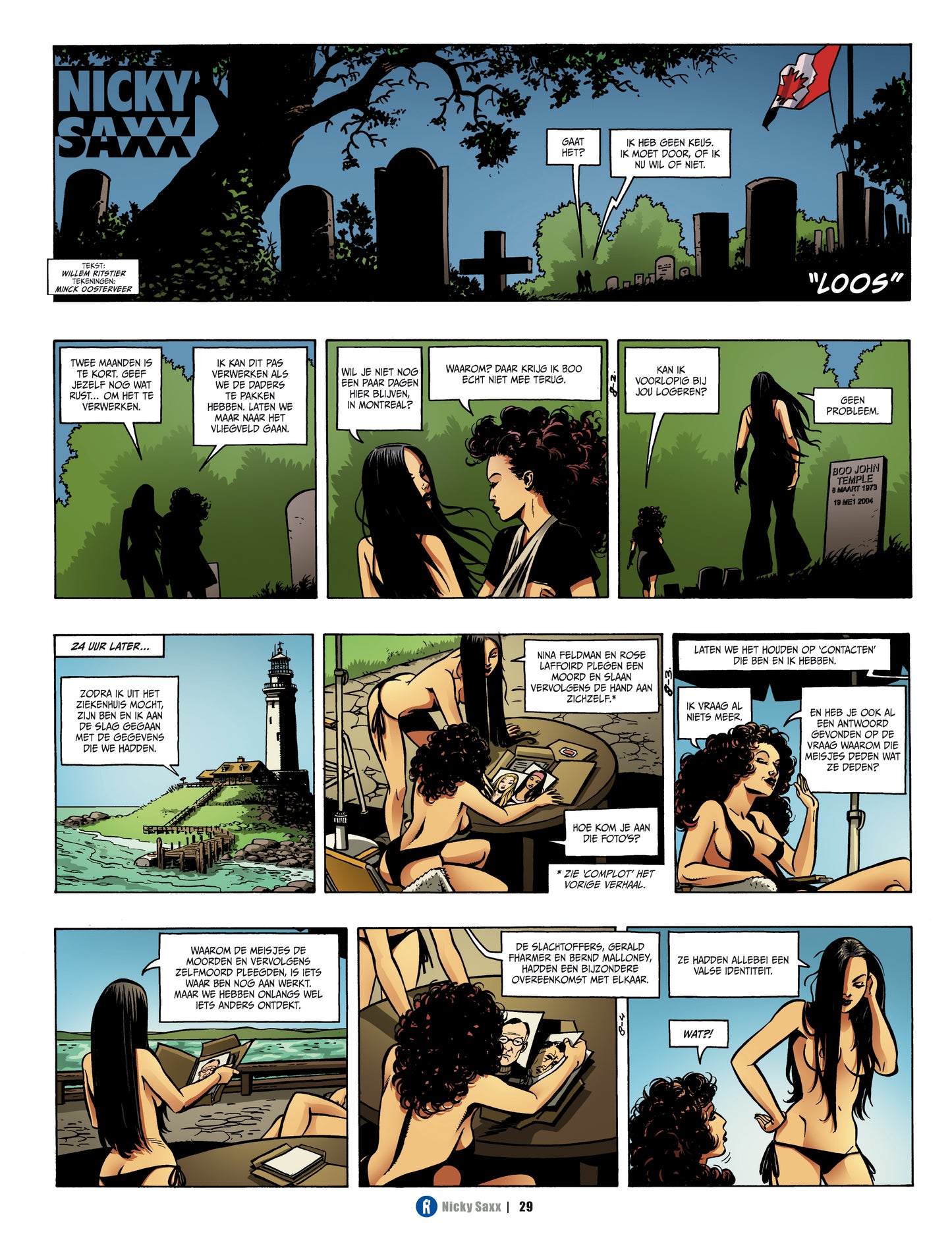 Nicky Saxx - Complot./Loos - deel 4 - softcover
