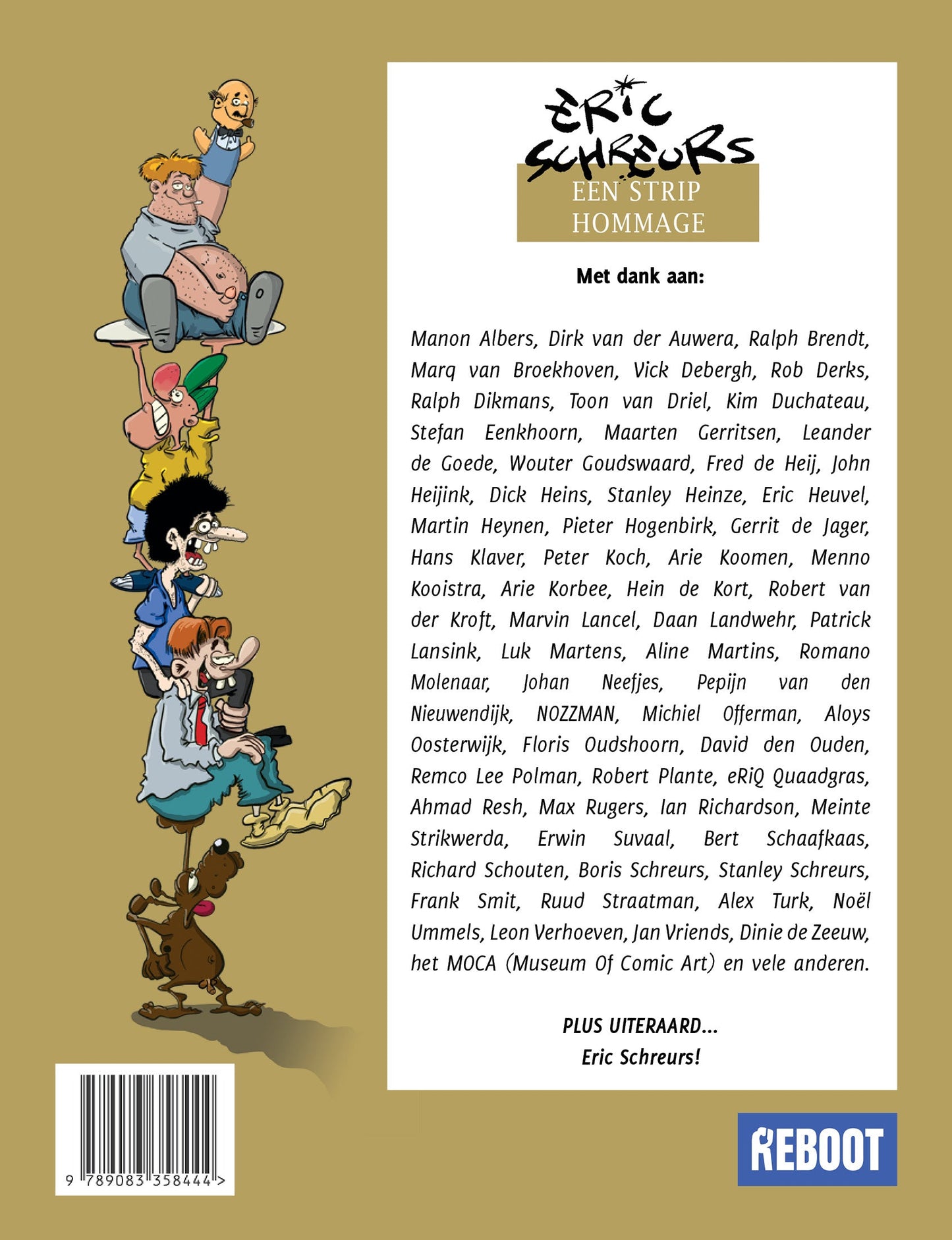Een Strip hommage - Eric Schreurs - HC