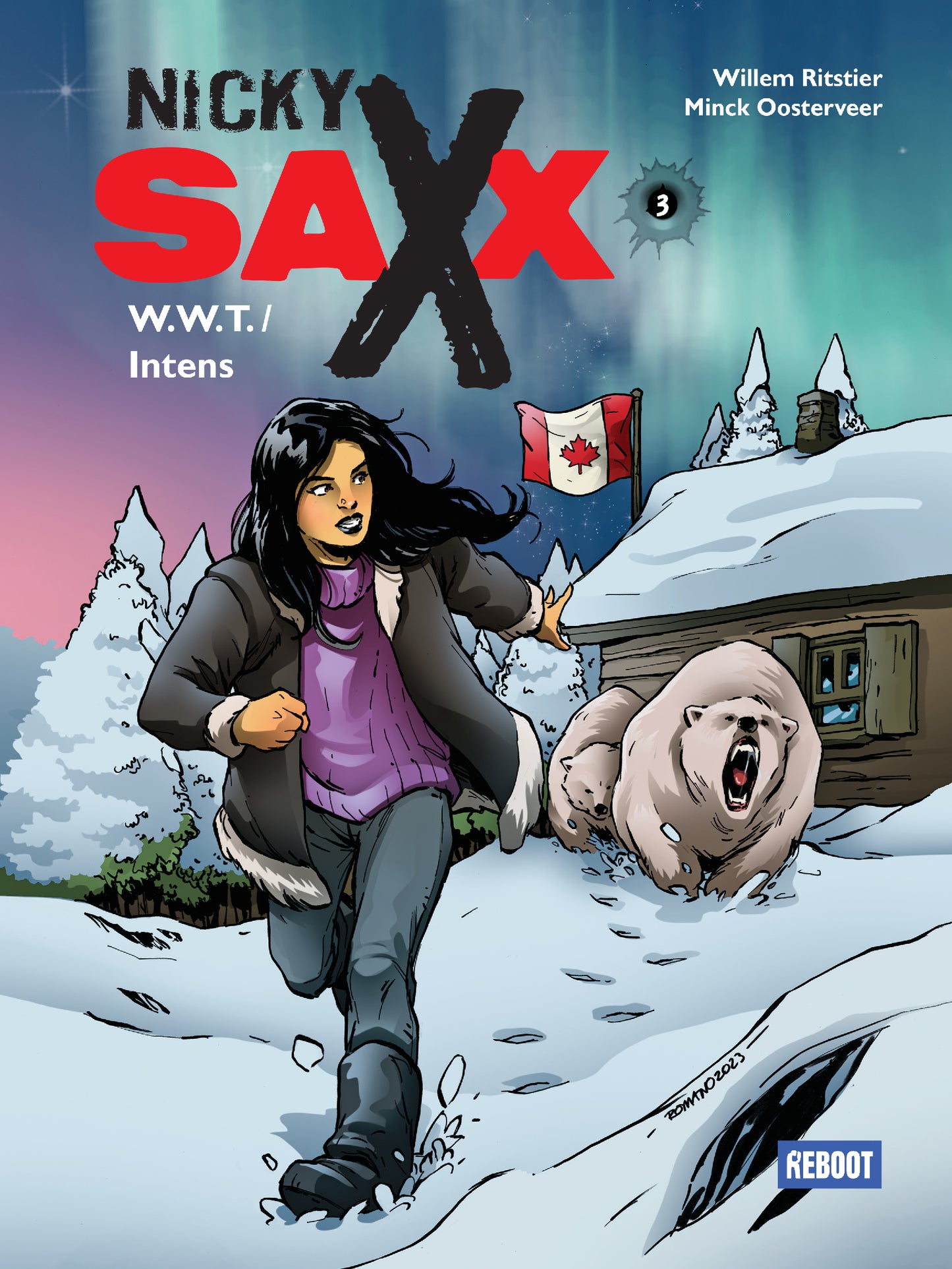 Nicky Saxx -W.W.T./Intens - deel 3 - softcover