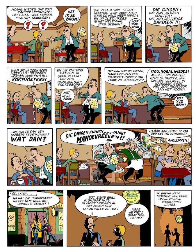 Het olie monopolie, een avontuur van Anton en Bril - softcover