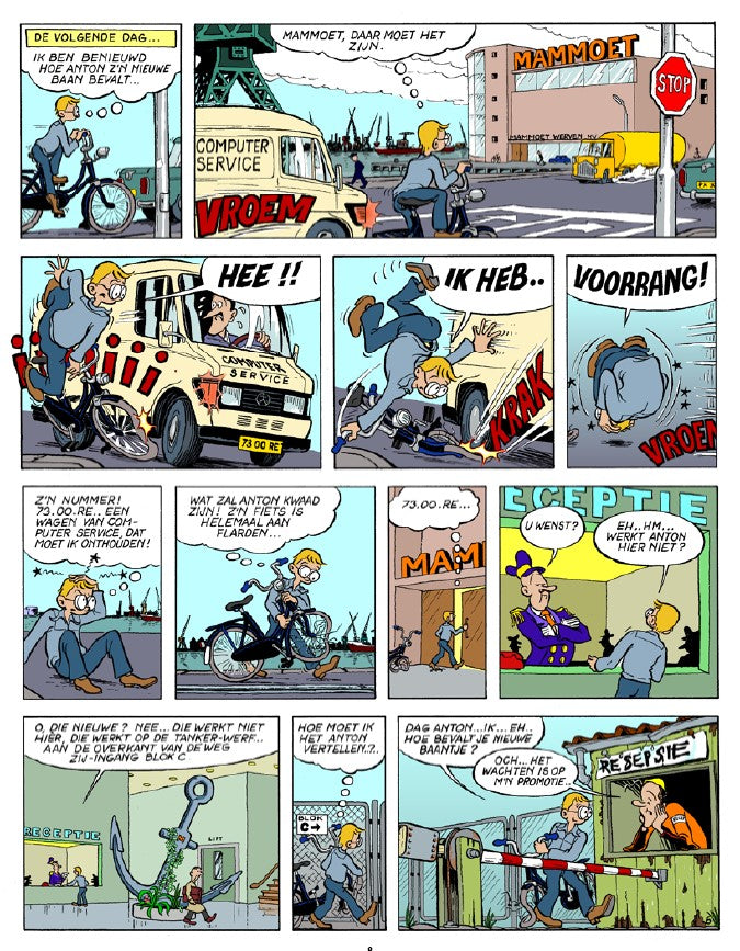 Het olie monopolie, een avontuur van Anton en Bril - softcover