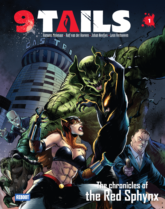 9 Tails - #1 - The chronicles of the Red Sphynx (hc) (Engelstalig)