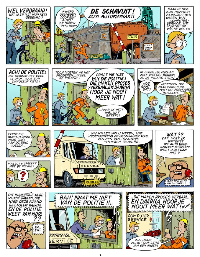 Het olie monopolie, een avontuur van Anton en Bril - softcover