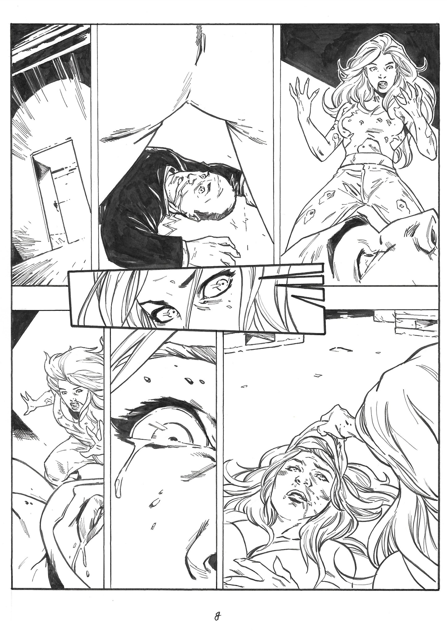 Originele - pagina 8 - De Rode sphynx deel 1 - A4