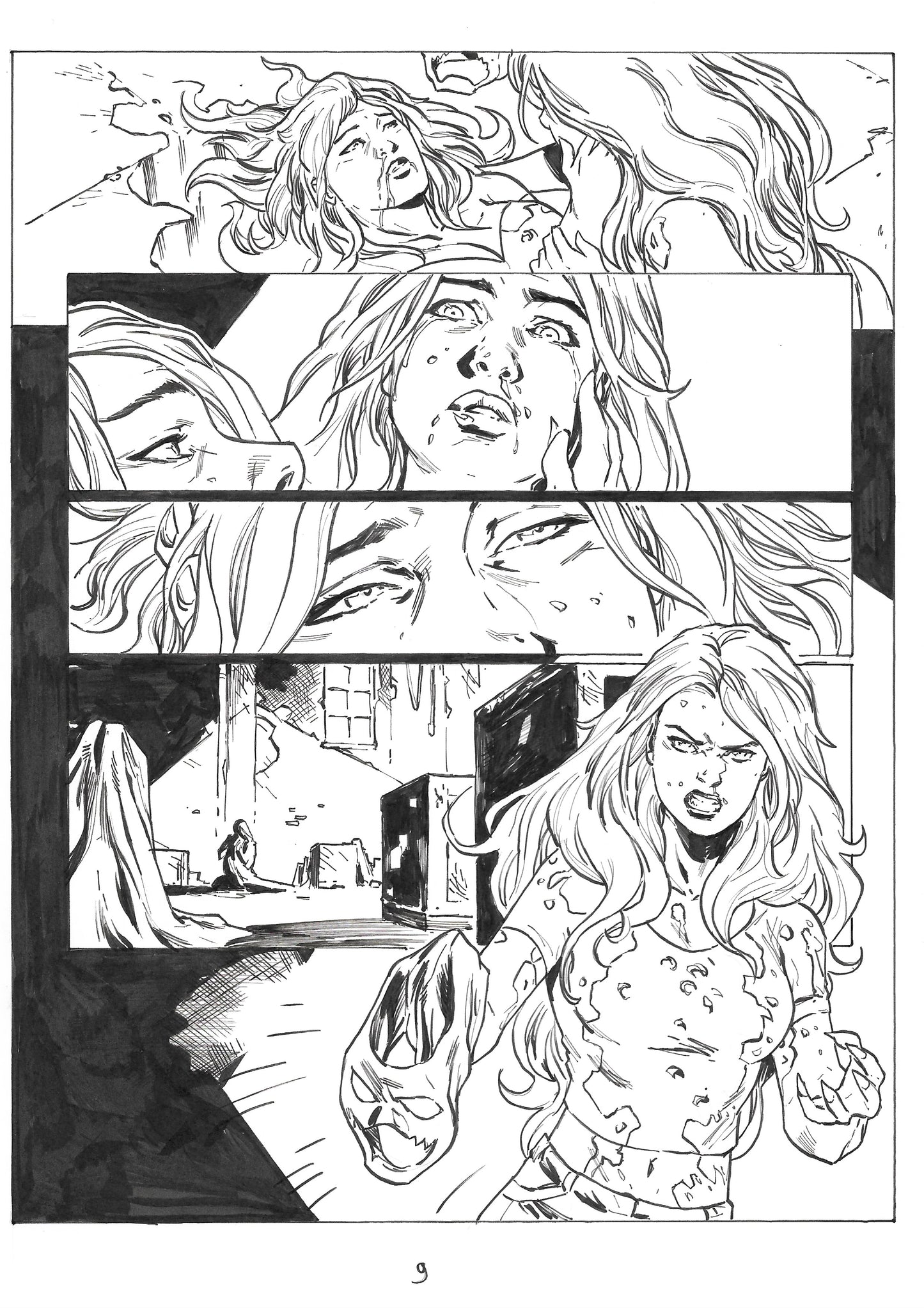 Originele - pagina 9 - De Rode sphynx deel 1 - A4