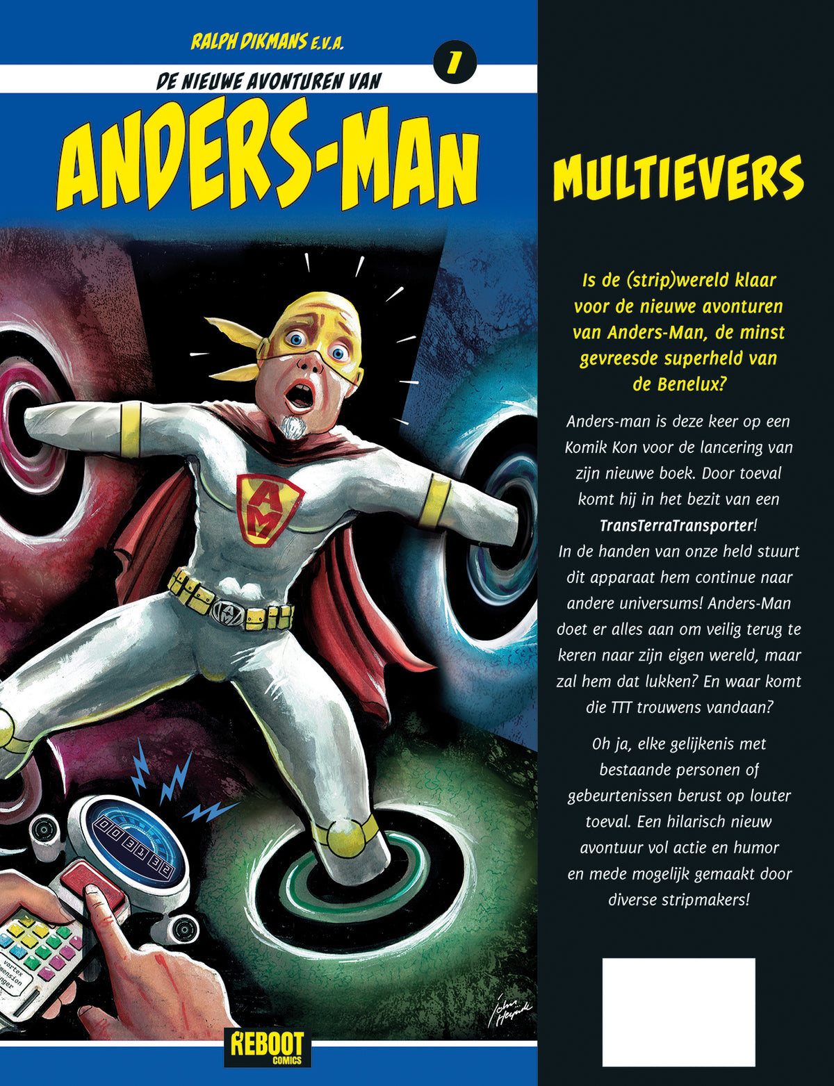 De nieuwe avonturen van Anders-Man "MULTIEVERS" | Deel 1 | Softcover (PRE-ORDER)