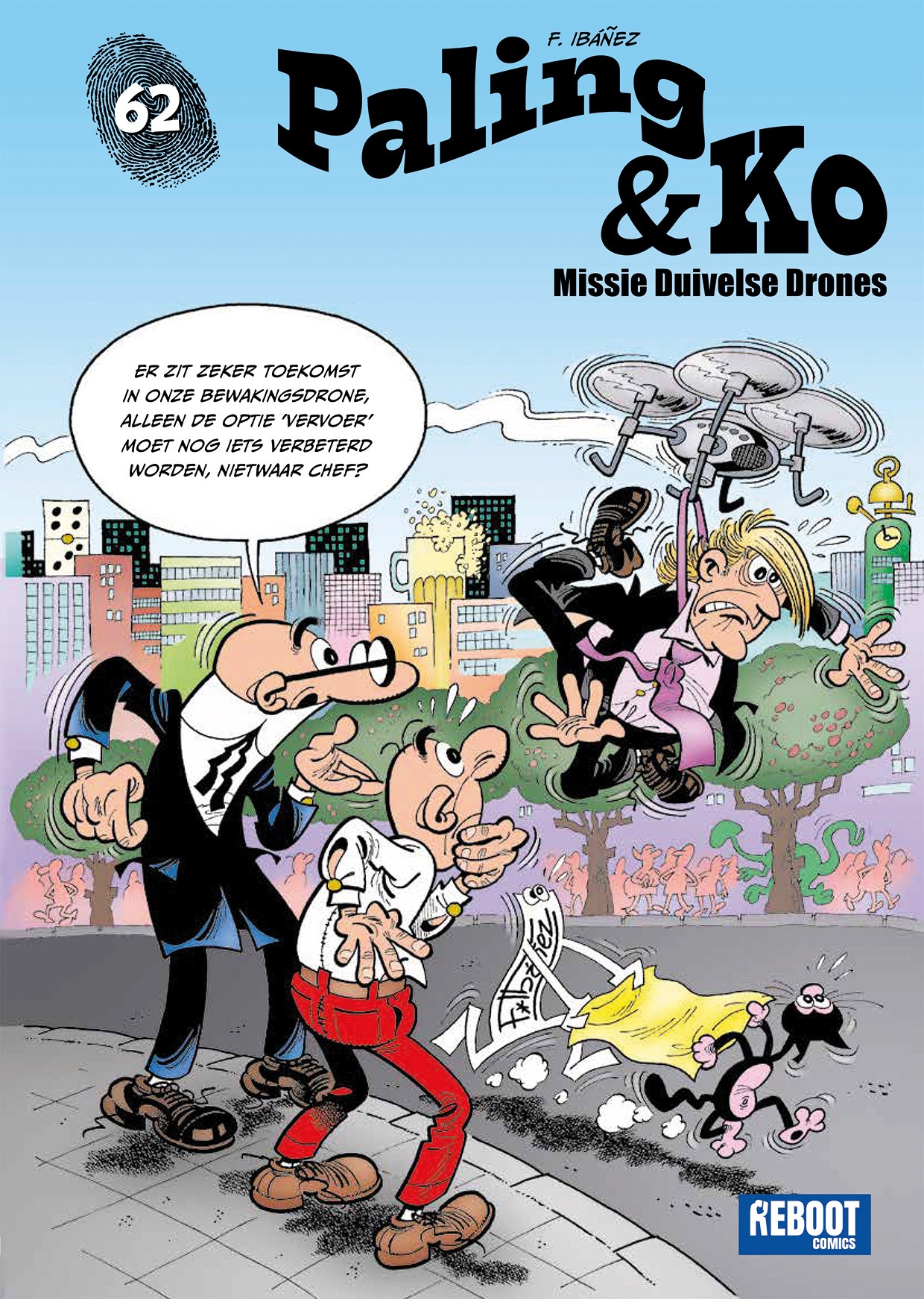 Paling en Ko | Missie Duivelse drones. - Deel 62 (HC)