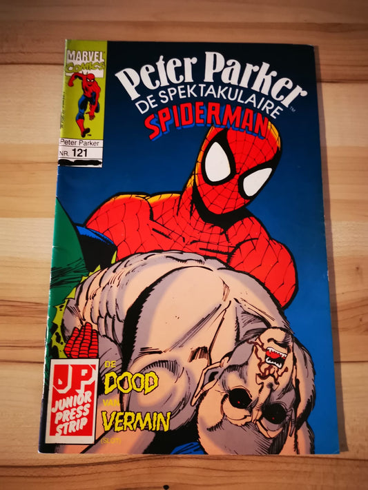 Peter Parker De spektakulaire spiderman #121