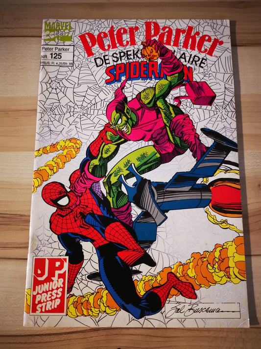 Peter Parker De spektakulaire spiderman #125