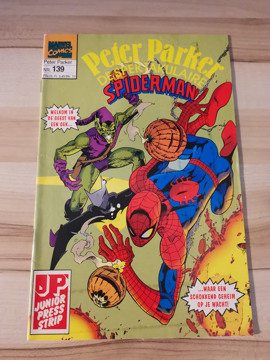 Peter Parker De spektakulaire spiderman #139