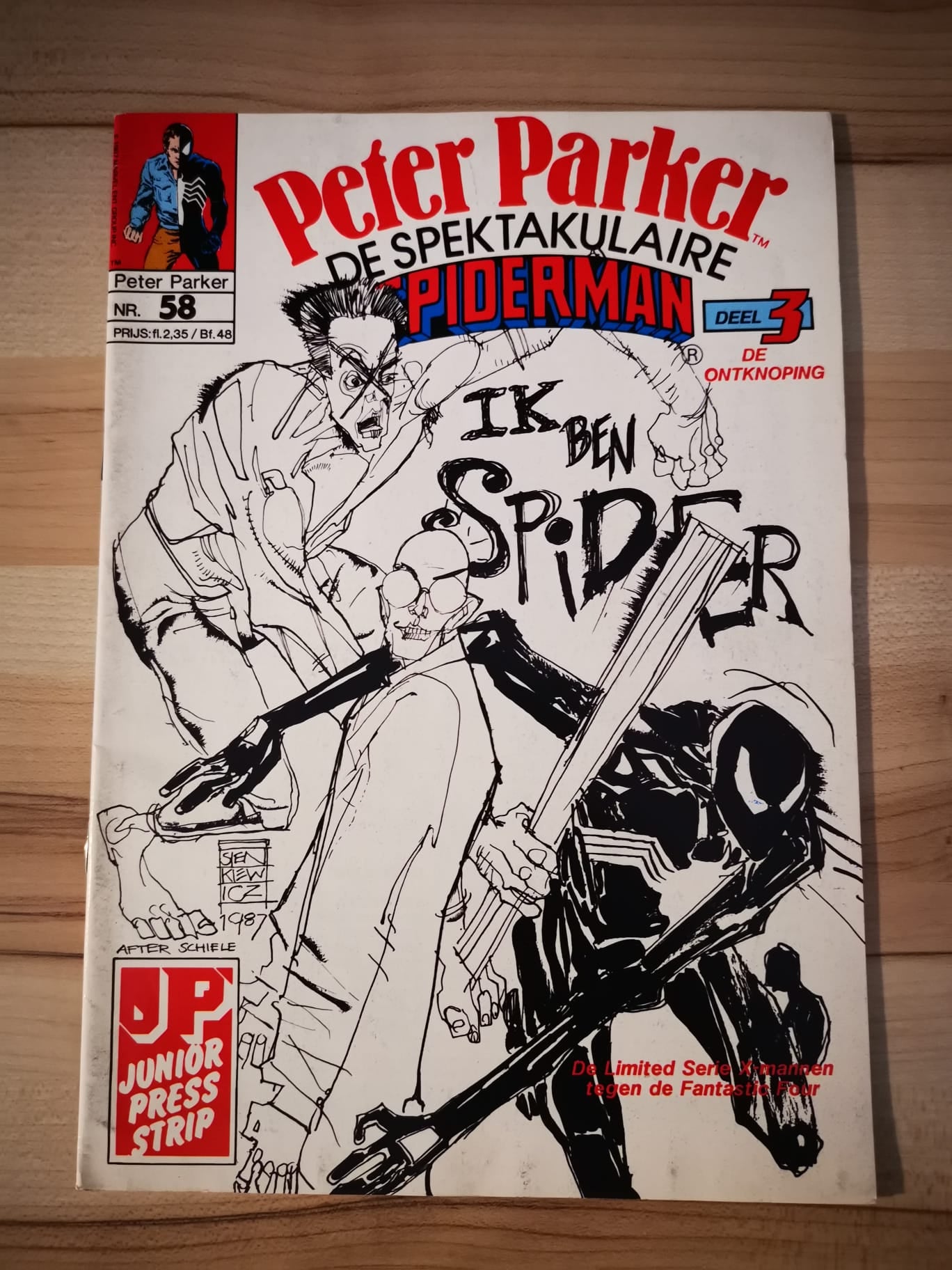 Peter Parker De spektakulaire spiderman #58