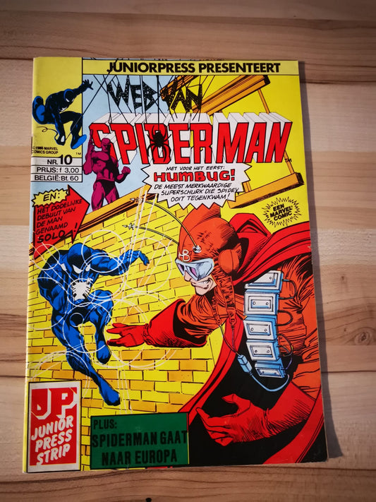 Web van spiderman #10