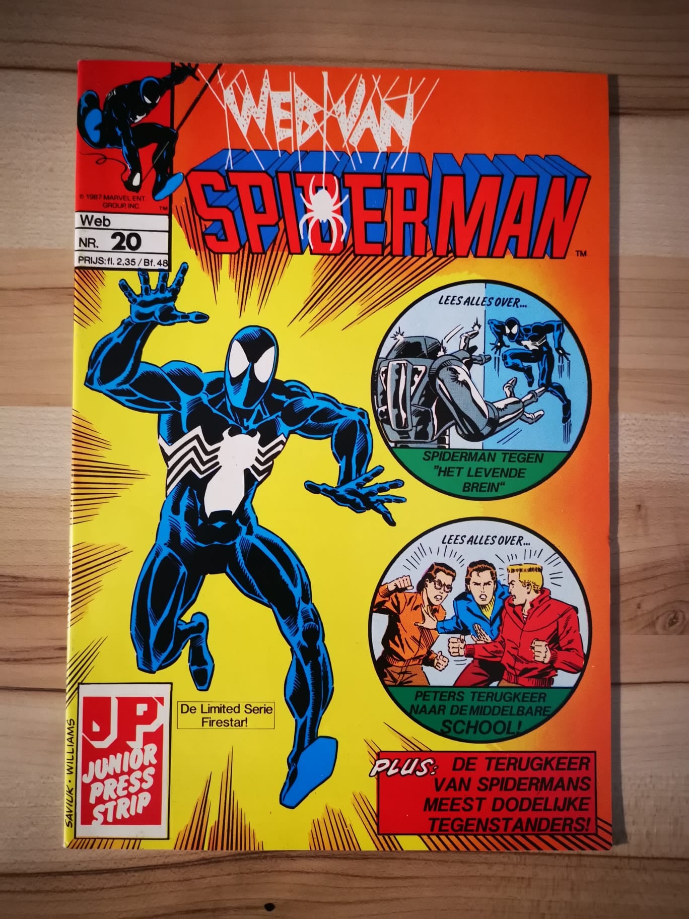 Web van spiderman #20