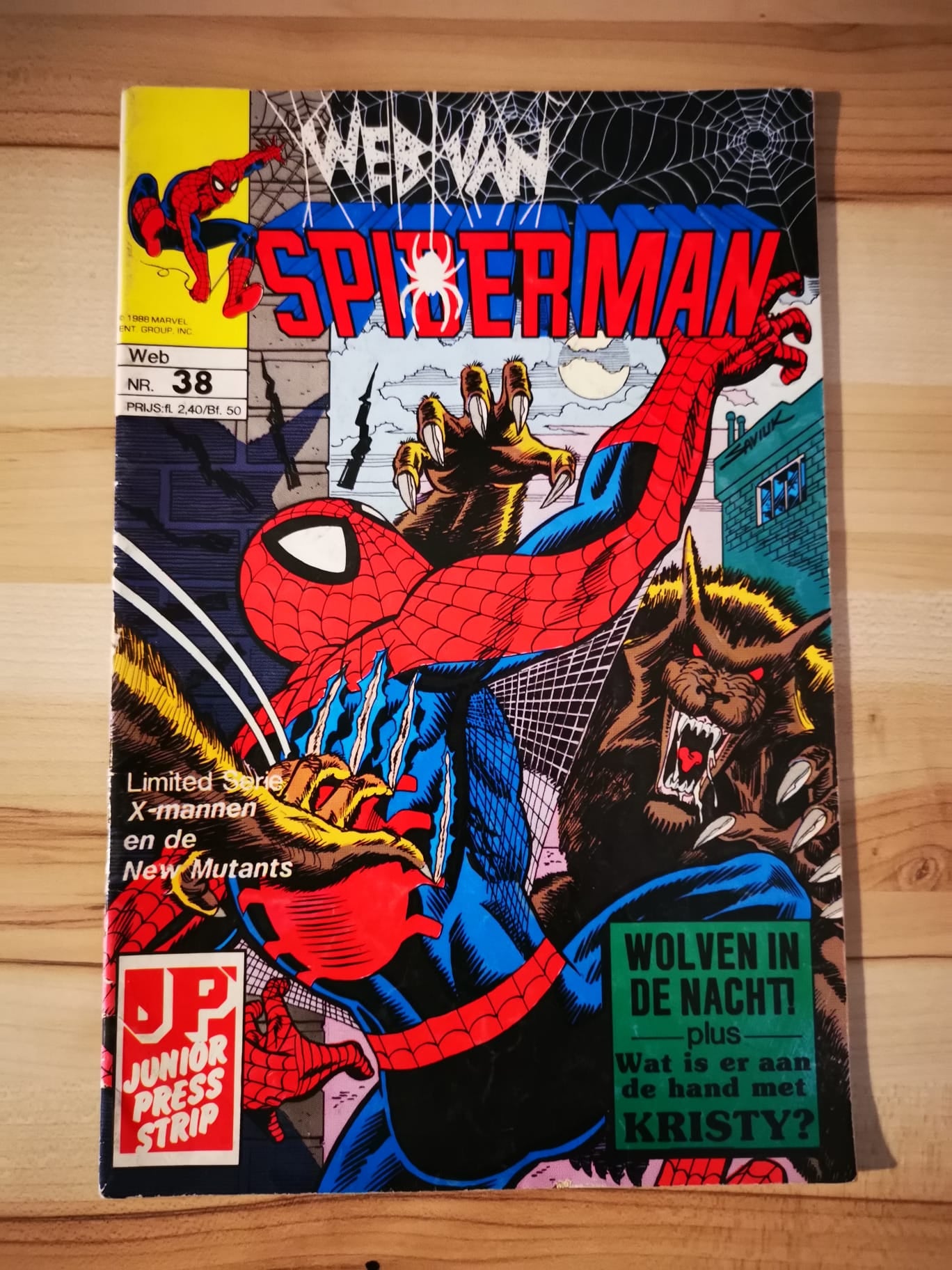 Web van spiderman #38