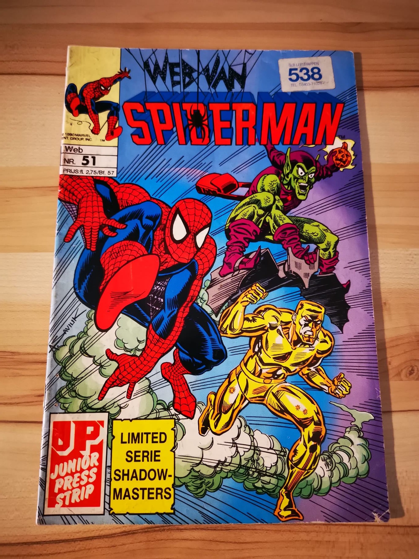Web van spiderman #51