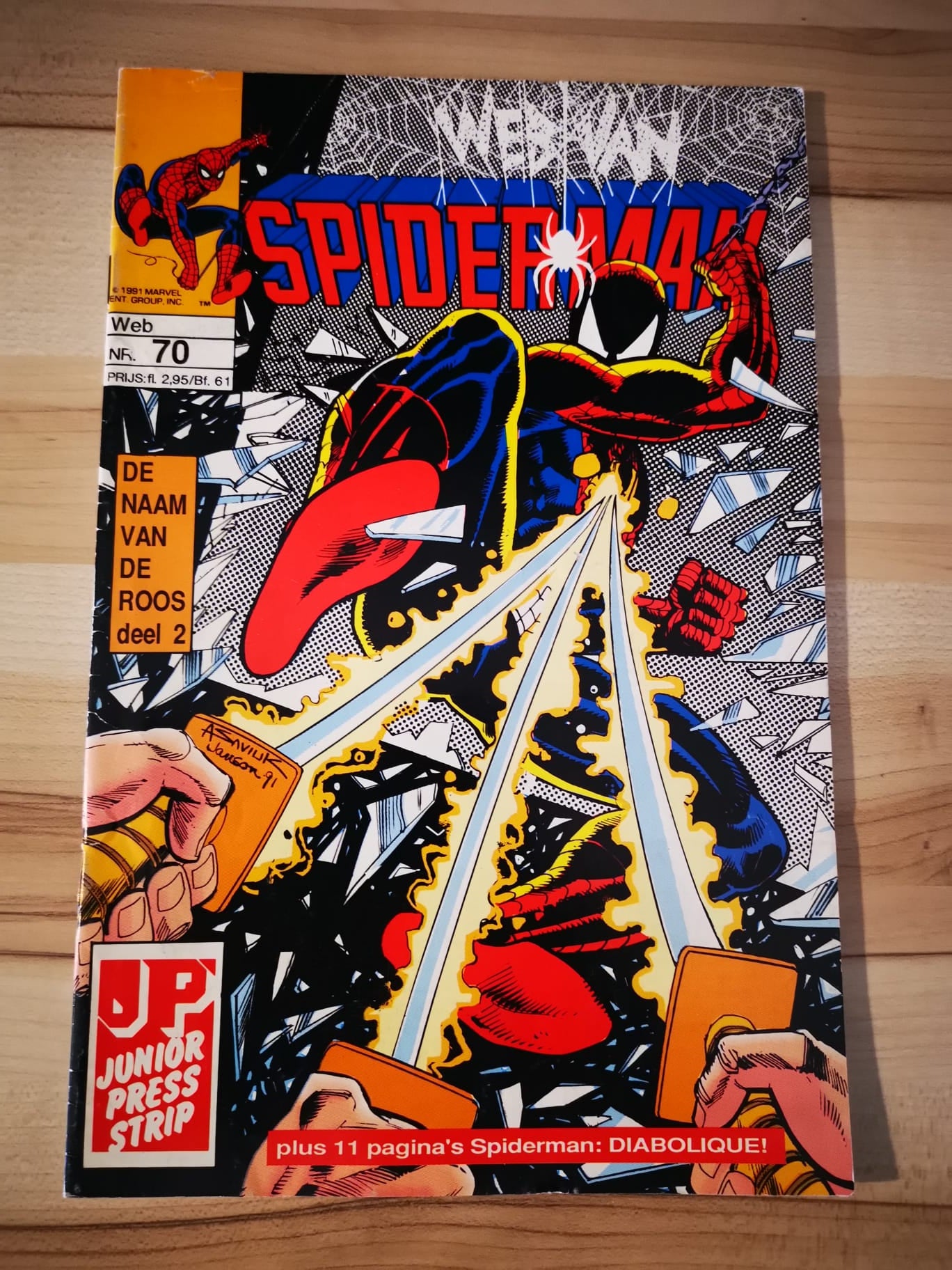 Web van spiderman #70