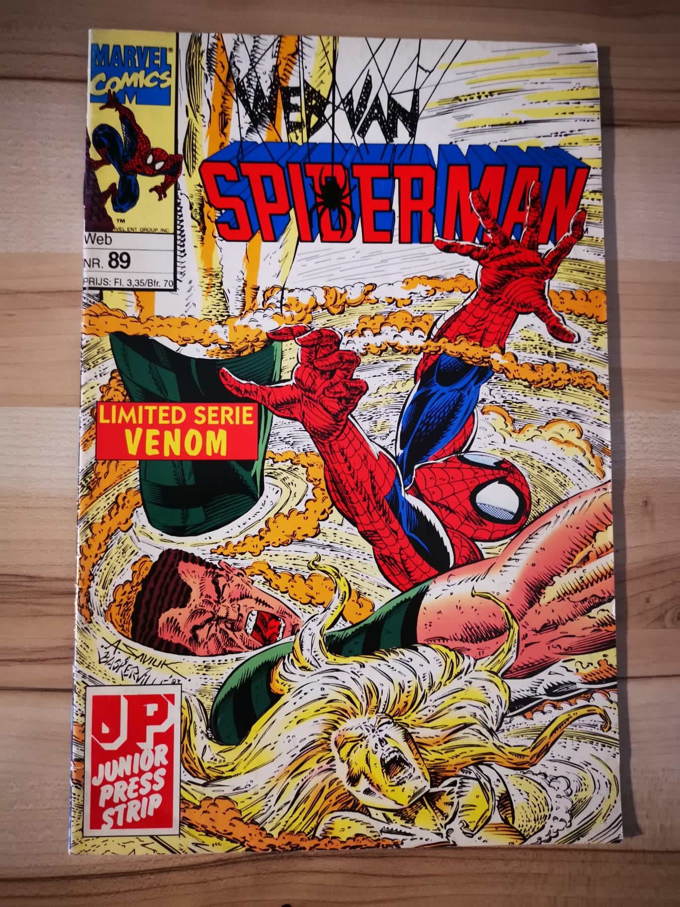 Web van spiderman #89